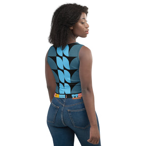 Vintage Vectors Crop Top