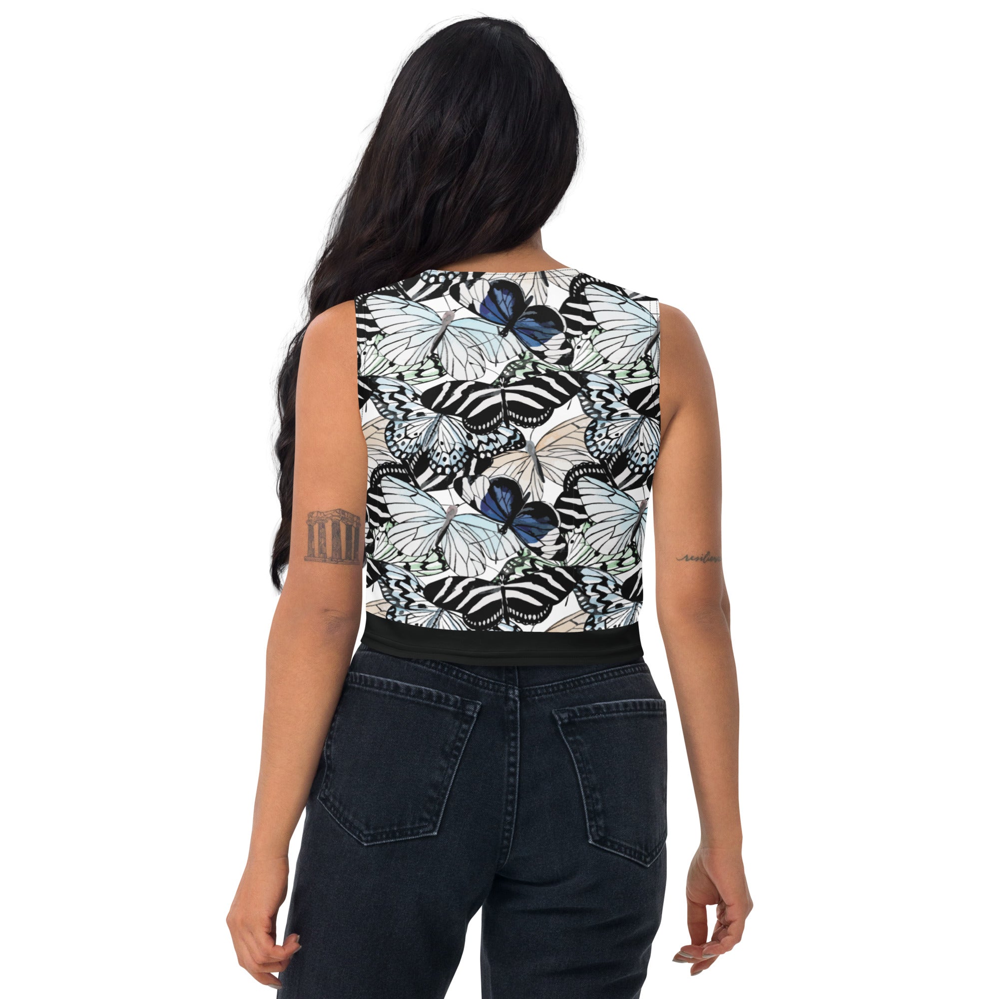 Butterfly Brigade Crop Top