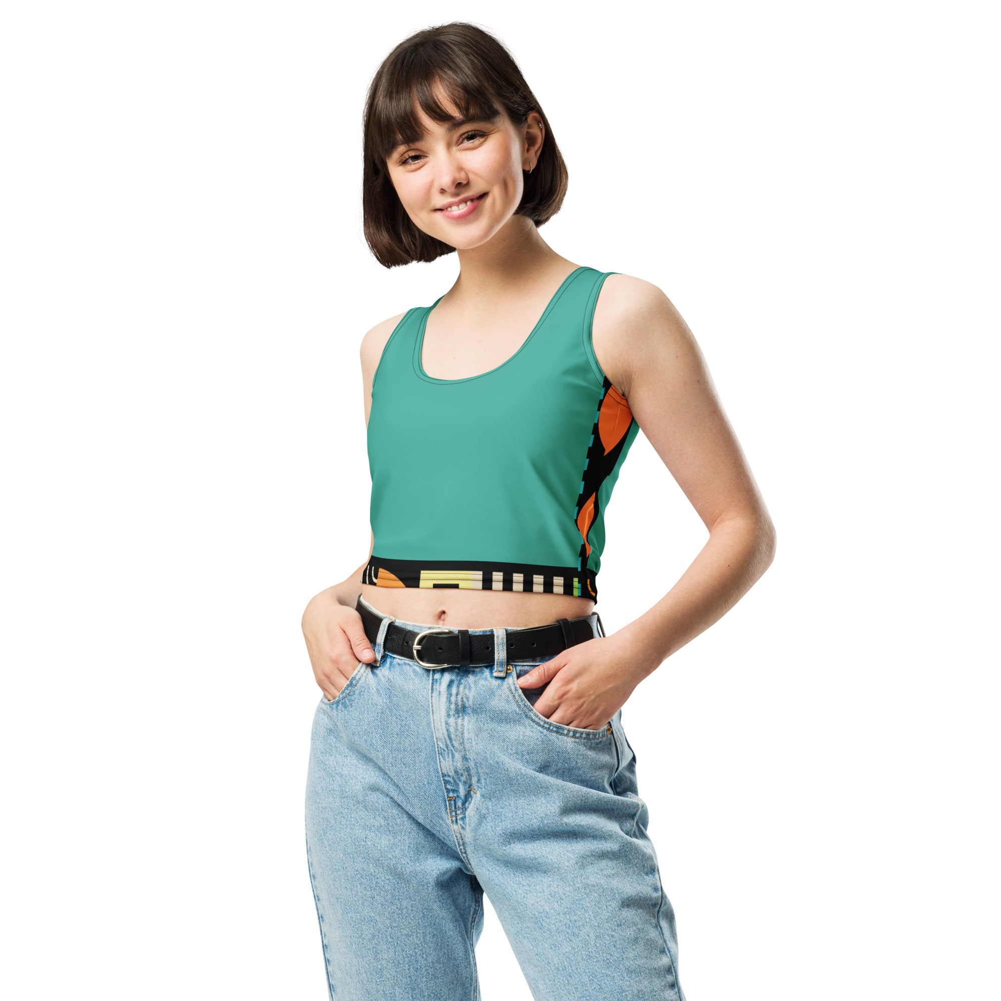 Modern Mirage Crop Top