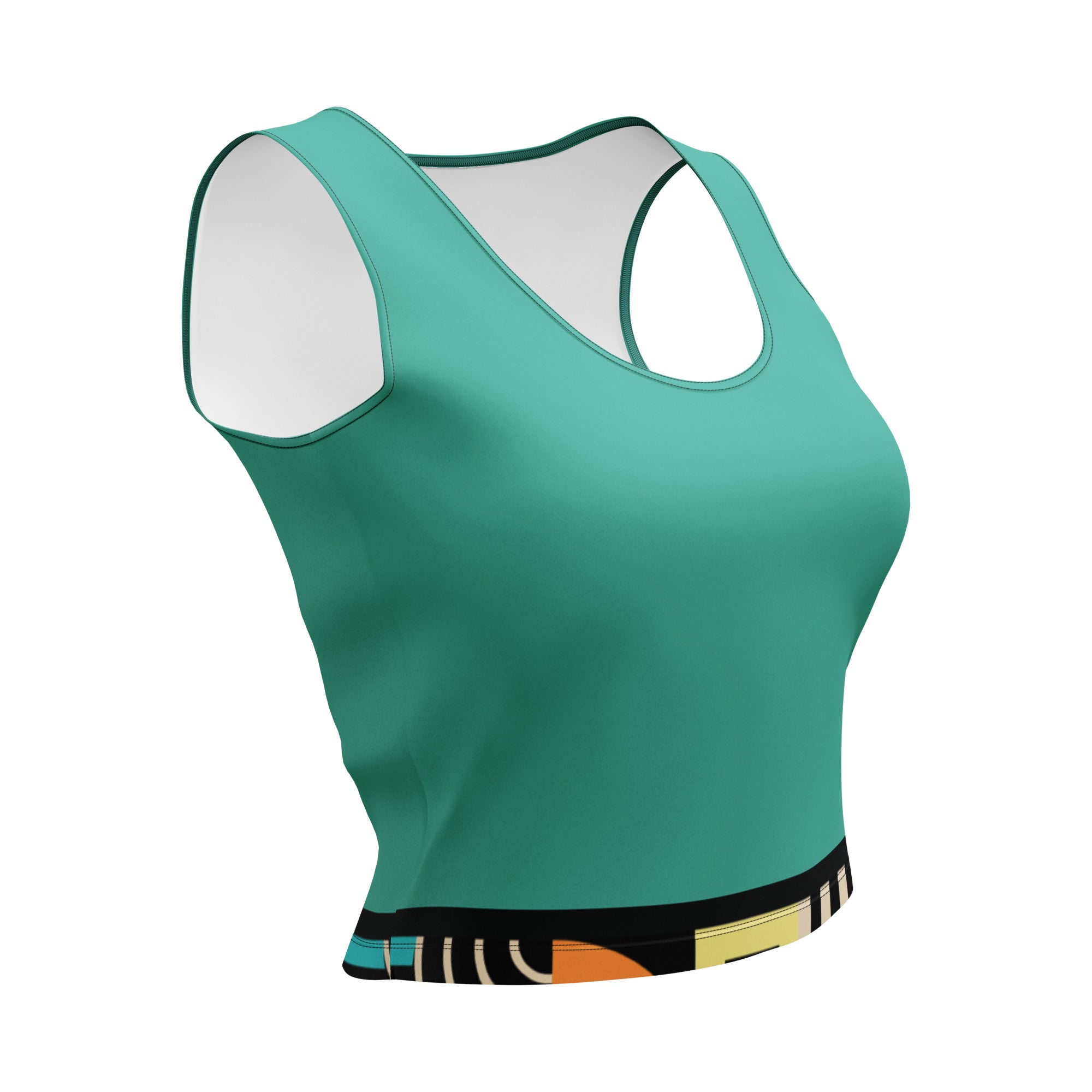 Modern Mirage Crop Top