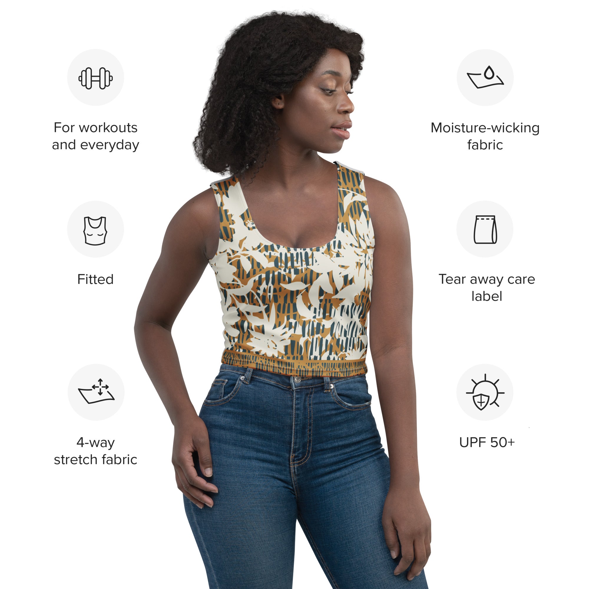 Flora Muse Crop Top