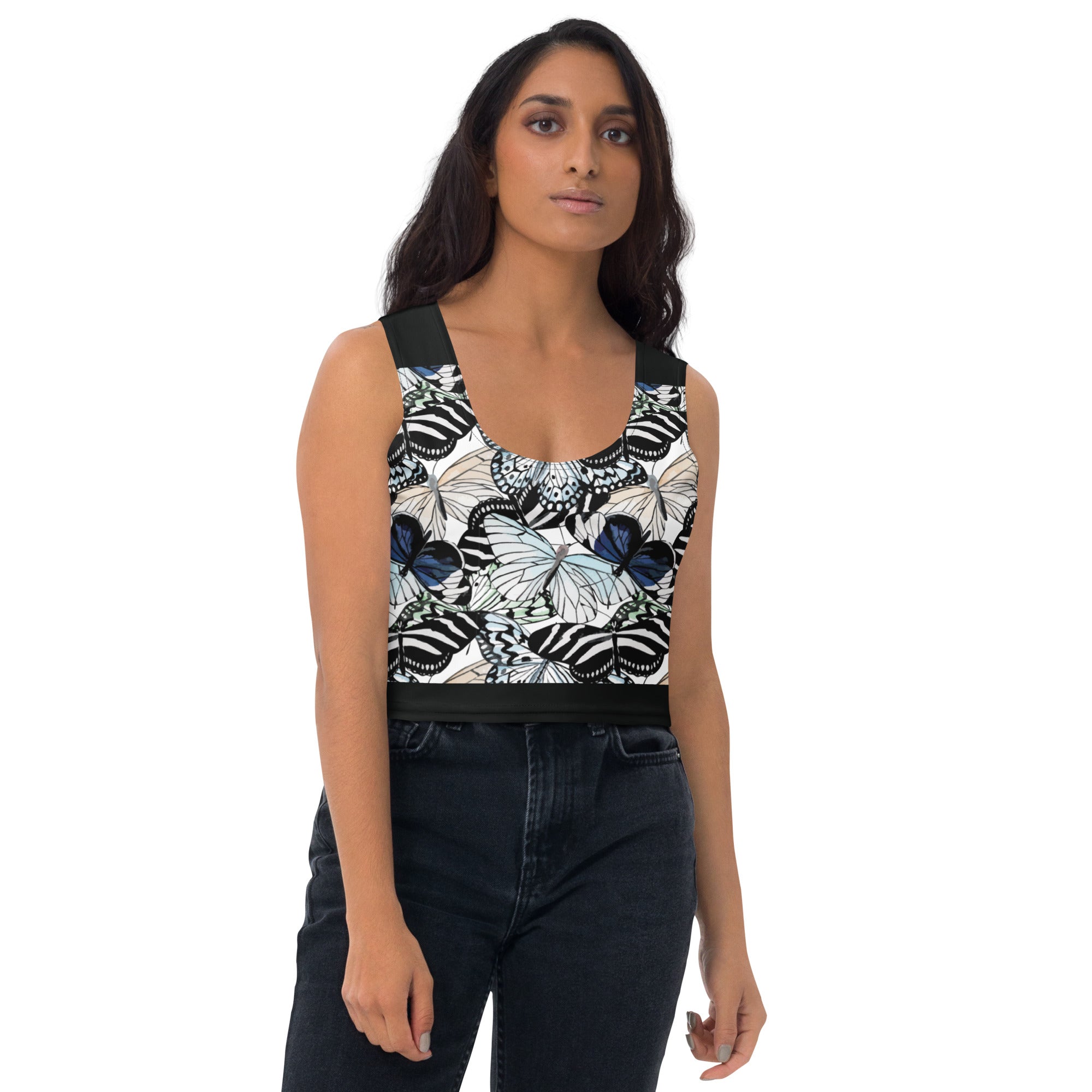 Butterfly Brigade Crop Top