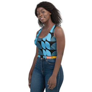 Vintage Vectors Crop Top