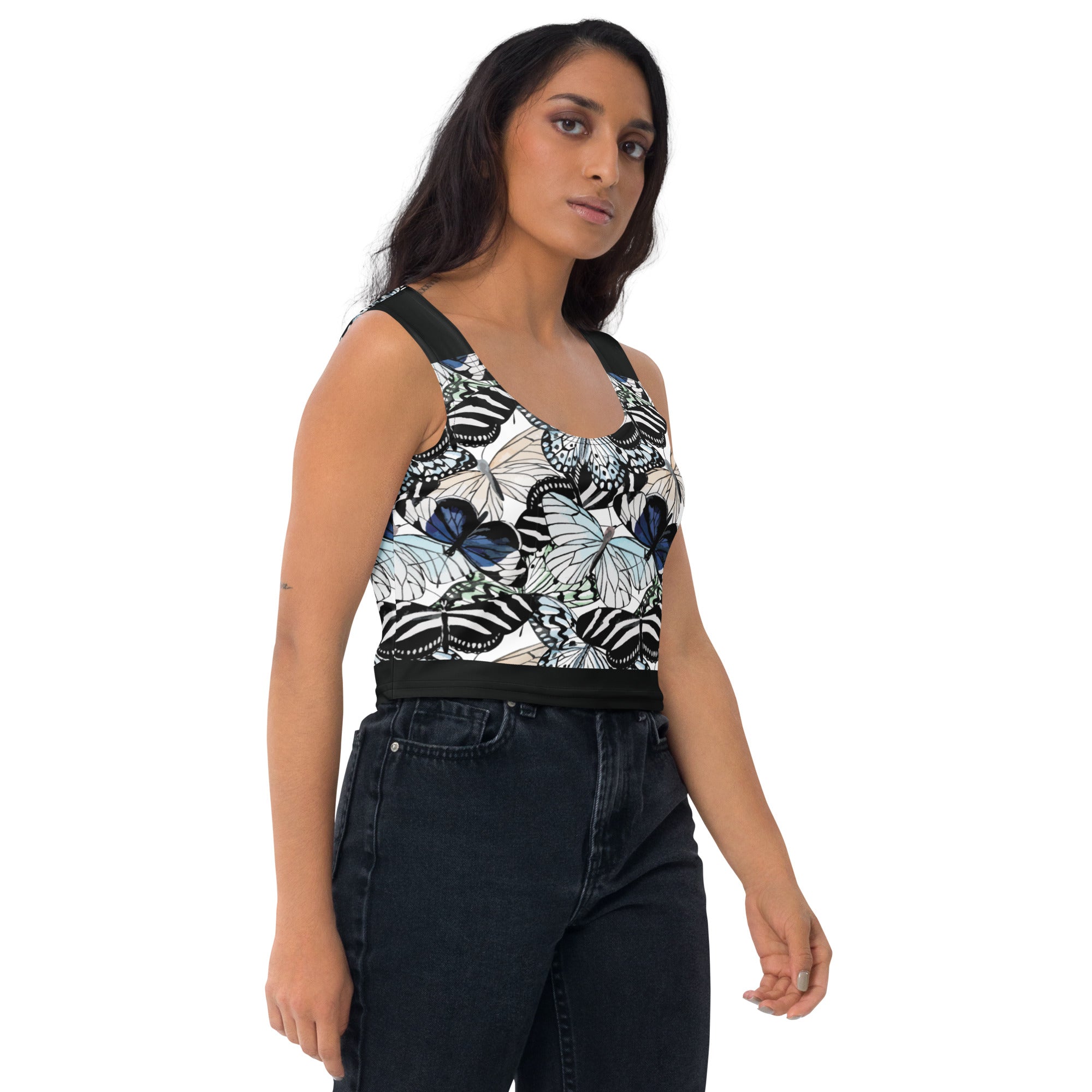 Butterfly Brigade Crop Top