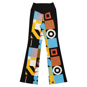 Vintage Vectors Flare Leggings