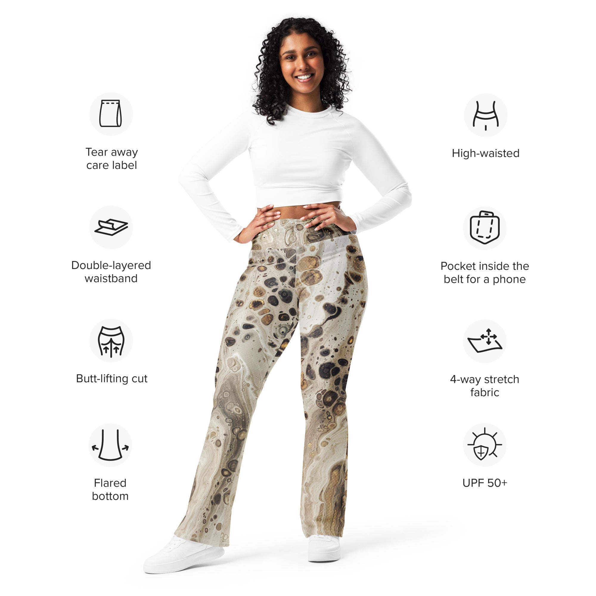 Stone Cold Stunner Flare Leggings