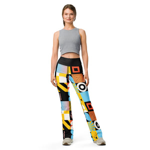 Vintage Vectors Flare Leggings