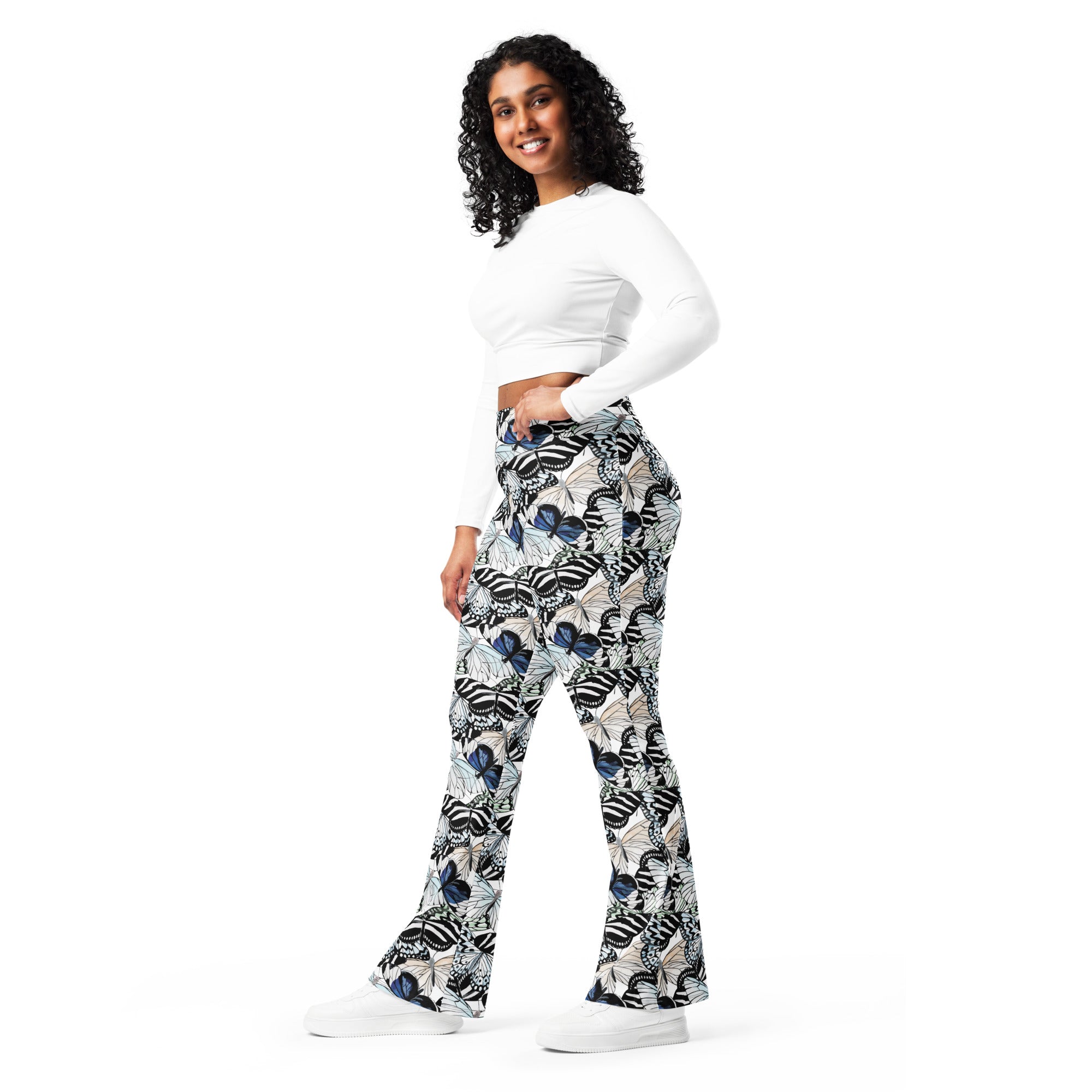 Butterfly Brigade Flare leggings