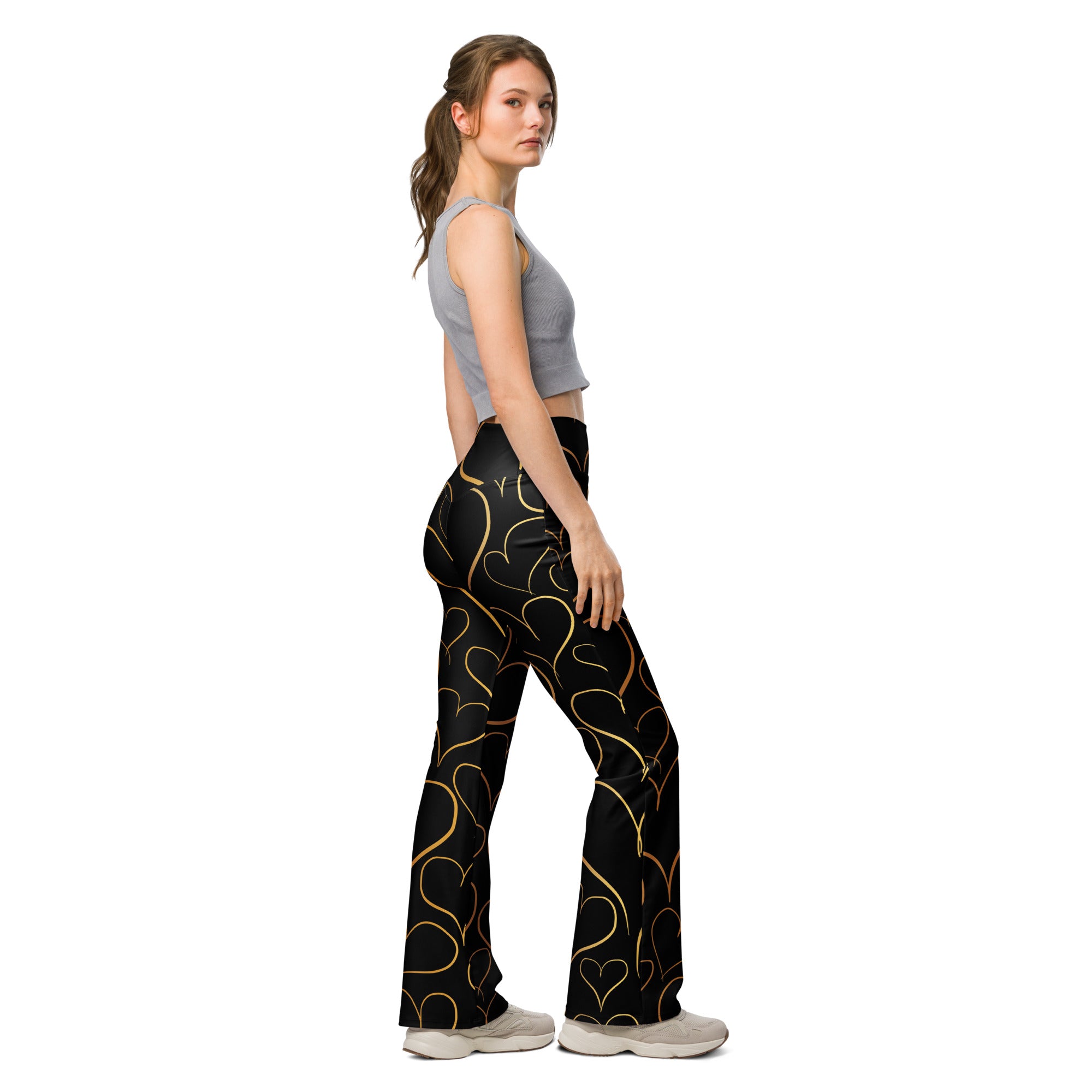 Love is Golden Flare leggings