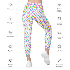 Pastel Dots Leggings with pockets