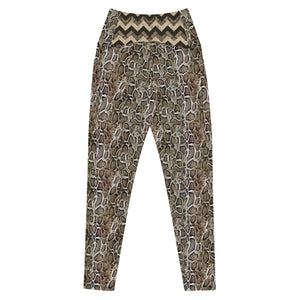 "Snakeskin" Leggings with pockets