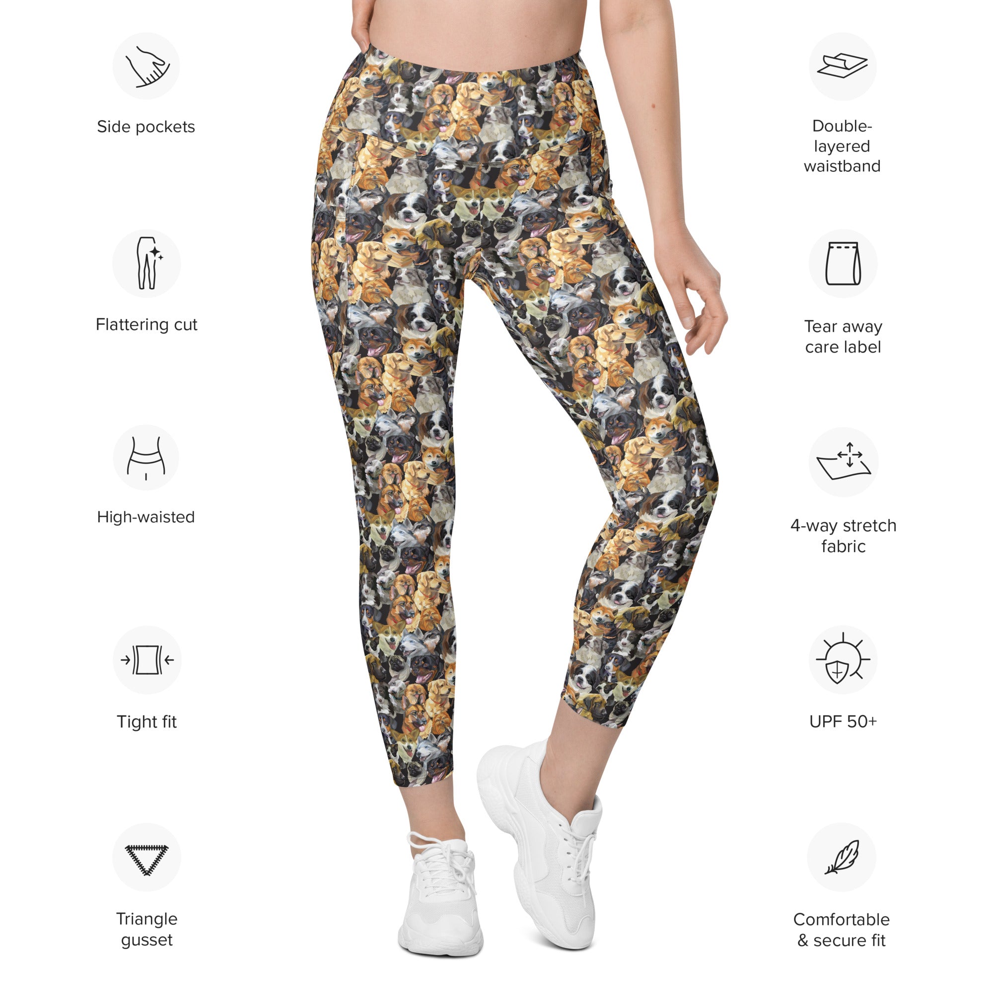 All About the Dogs Leggings with pockets