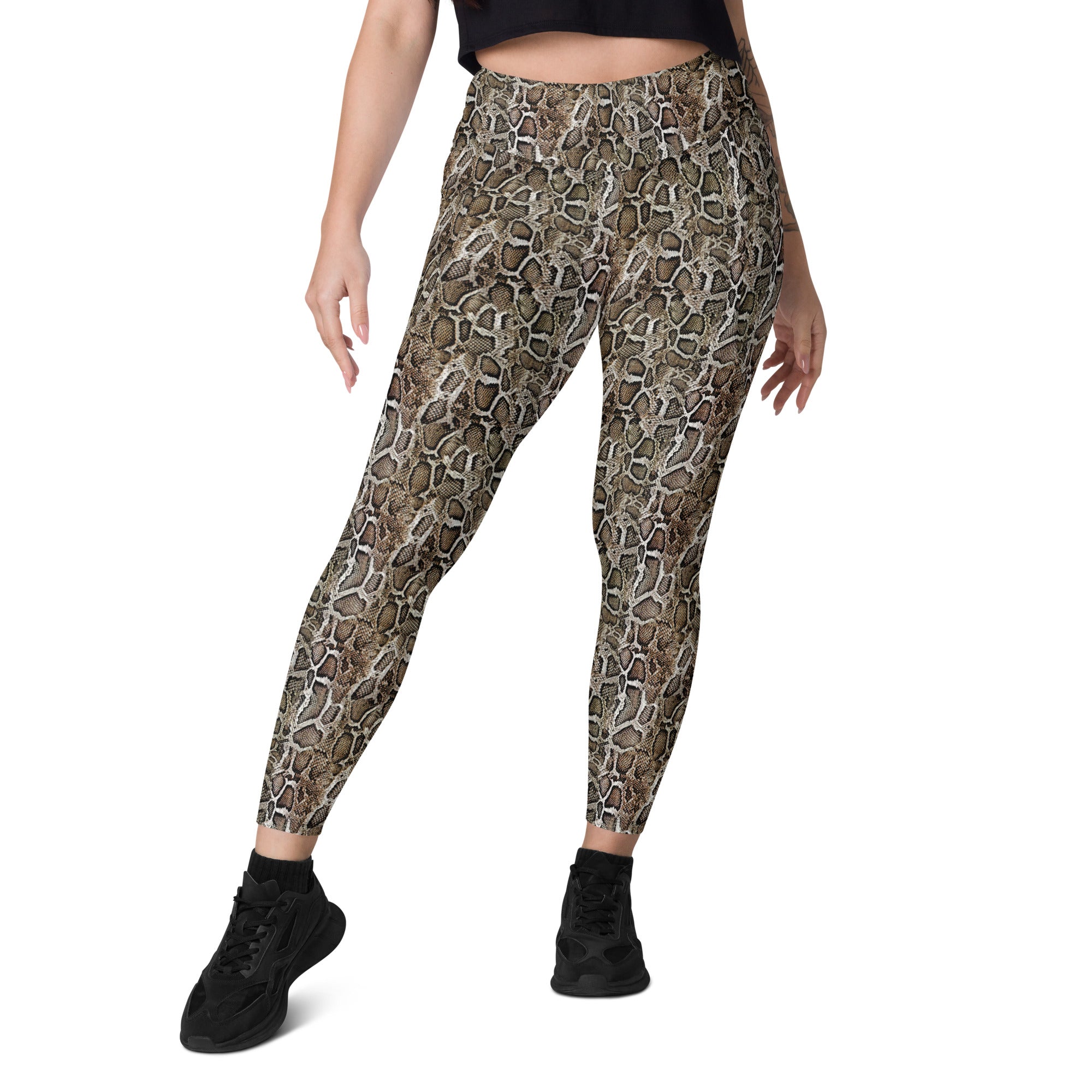 "Snakeskin" Leggings with pockets