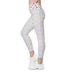 Pastel Dots Leggings with pockets