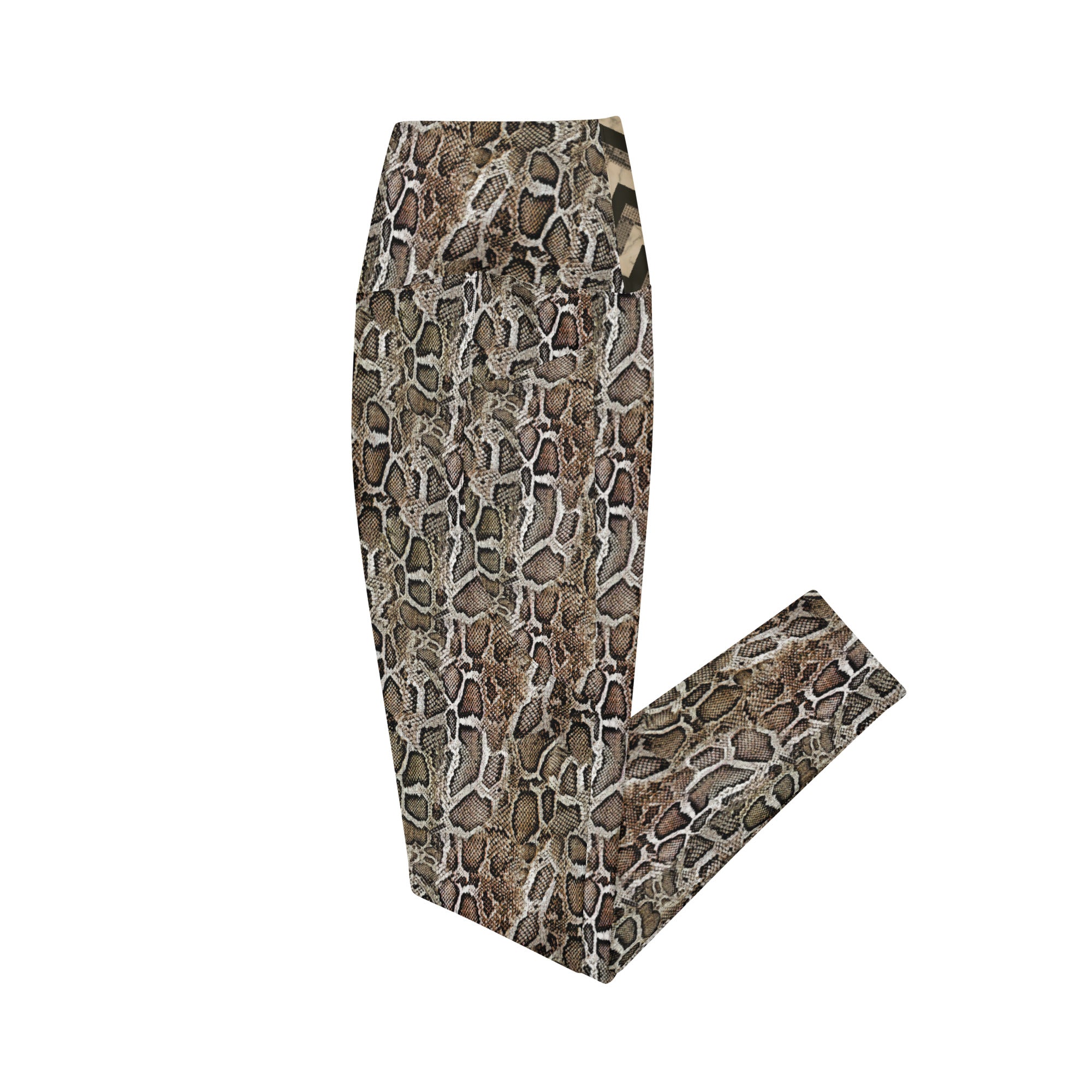 "Snakeskin" Leggings with pockets