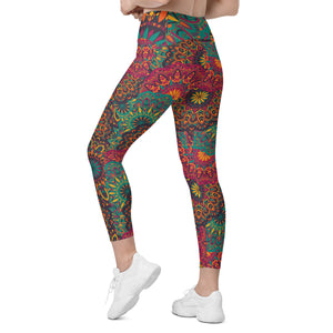 Fiesta Party Leggings with pockets