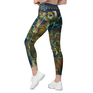 Peacock Leggings with pockets