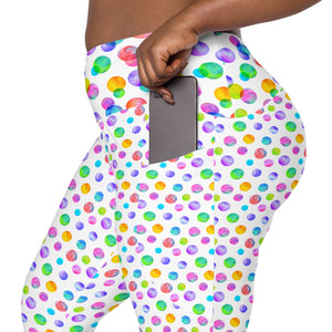 Pastel Dots Leggings with pockets