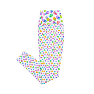 Pastel Dots Leggings with pockets