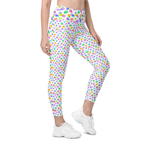 Pastel Dots Leggings with pockets