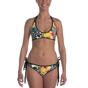 Tropical Cheetah - Reversible Bikini