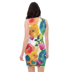 Flower Blast - Printed Dress
