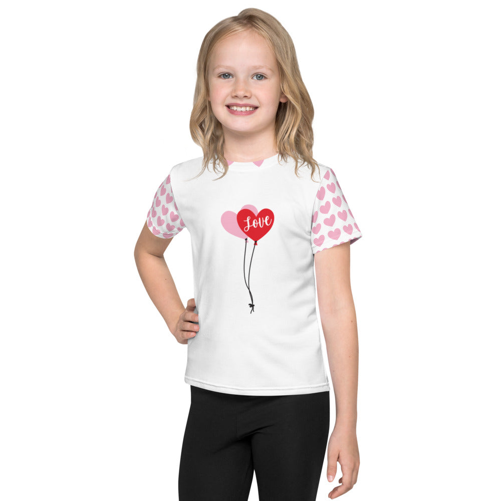 Love Balloons - Valentine's Day - Kids T-Shirt