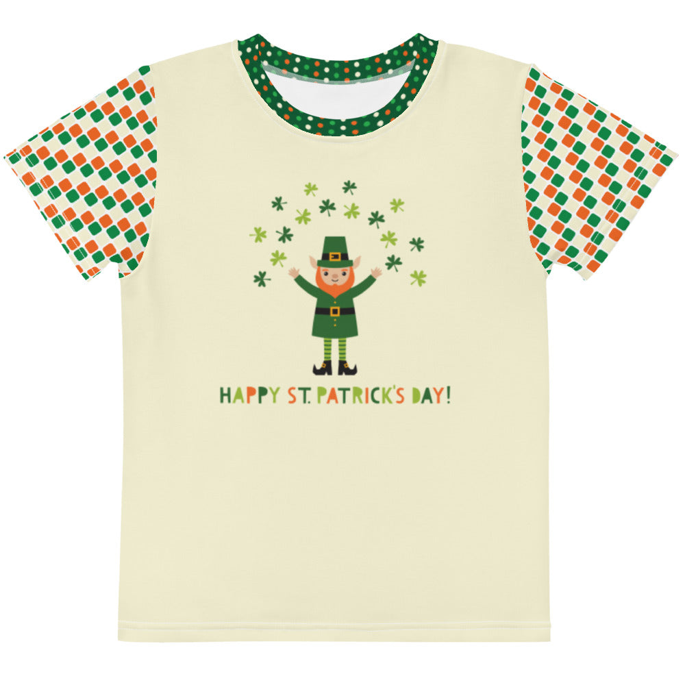 Happy St. Patrick's Day - Kids crew neck t-shirt