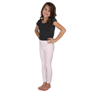 Pink Paper Hearts - Valentine's Day - Kid's Leggings