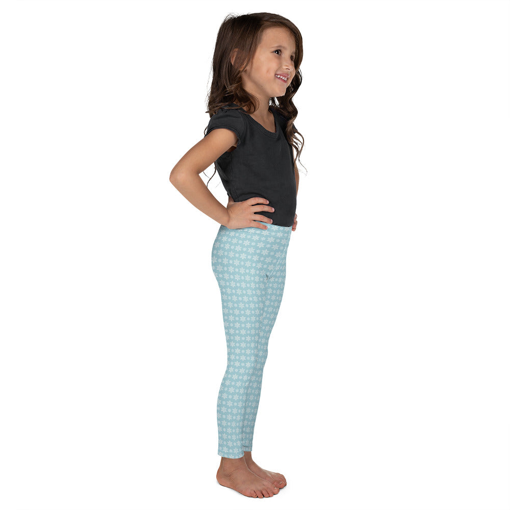 Blue Snowflakes - Kid's Leggings