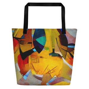 Bright Abstract - Beach Bag