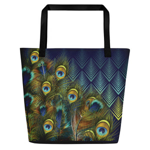 Peacock - Beach Bag