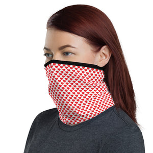 All Red Hearts - Neck Gaiter