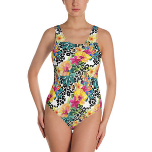Tropical Cheetah - One-Piece Swimsuit