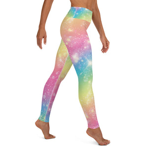 Sparkly Rainbow - Yoga Leggings