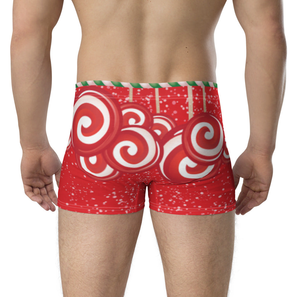 Christmas Peppermint Suckers - Crazy-Ass Undies - Men's Boxer Briefs
