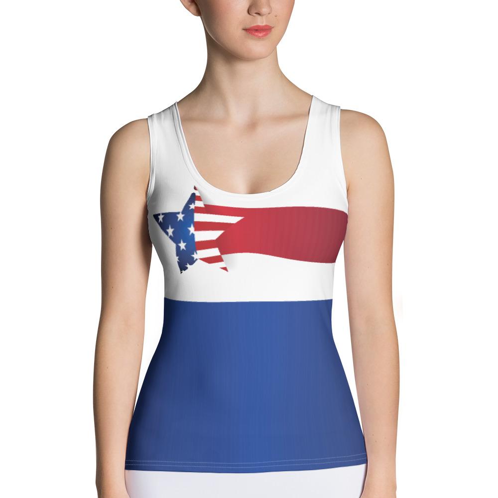 American Flag - Women's Tank Top