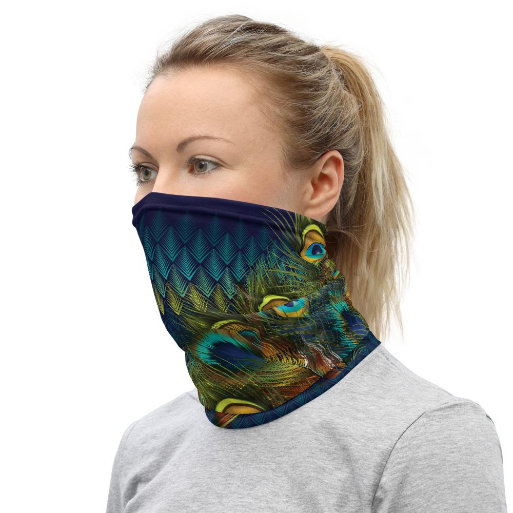Peacock - Neck Gaiter, Face Covering, Headband and More