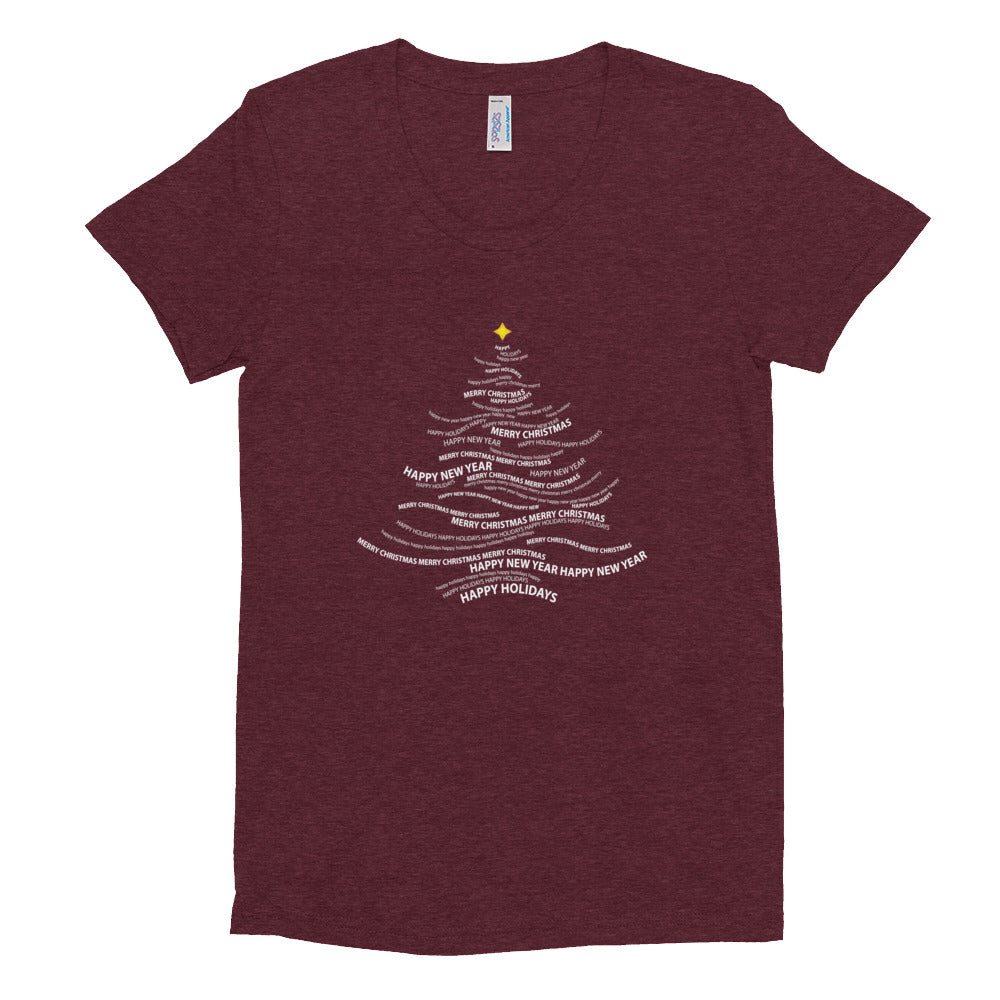 Happy Holidays in Every Way - Women's Crew Neck T-shirt