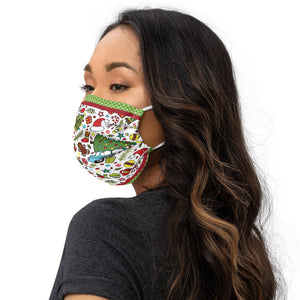 All Things Christmas Premium Face Mask