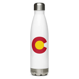 Colorado "C" - Stainless Steel Water Bottle