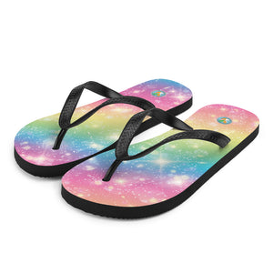 Sparkly Rainbow - Flip-Flops